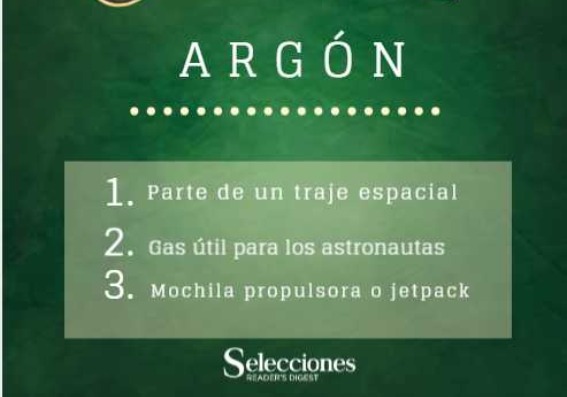 Trivia Argón